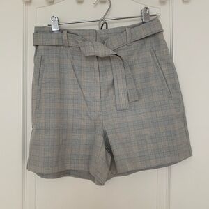 NWT Nine West Checkered Grey Women's Shorts